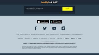 
                            4. You've been logged out. – Manhunt