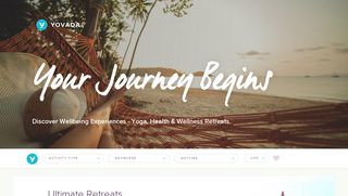 
                            6. Yovada.com: Book Yoga Retreats and Wellness & Health Retreats