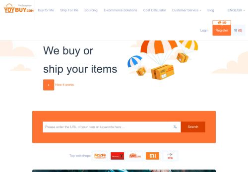 
                            1. YOYbuy:The best Taobao agent.Buy cheap products from China and ...