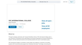 
                            10. YPC INTERNATIONAL COLLEGE | LinkedIn