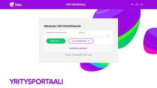 
                            1. Yritysportaali - Telia