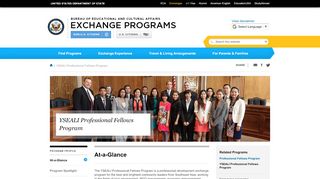 
                            7. YSEALI Professional Fellows Program | Exchange Programs