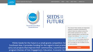 
                            8. YSEALI Seeds for the Future - Cultural Vistas