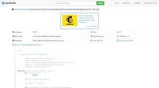 
                            11. ysearch_flat.php in weevil-source | source code search engine