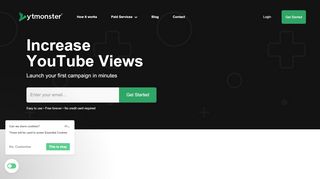 
                            3. YTMonster | Free YouTube Views, Likes, Subscribers, Comments