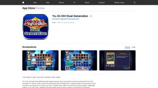 
                            9. Yu-Gi-Oh! Duel Generation on the App Store - iTunes - Apple