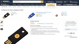 
                            3. YubiKey Standard: Amazon.de: Elektronik