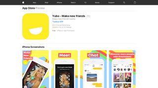 
                            4. Yubo - Make new friends on the App Store - iTunes - Apple