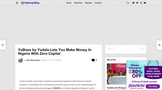 
                            3. YuBoss by Yudala Lets You Make Money In Nigeria With Zero Capital ...