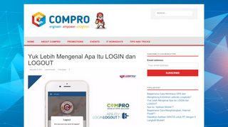 
                            5. Yuk Lebih Mengenal Apa Itu LOGIN dan LOGOUT – Compro | Blog