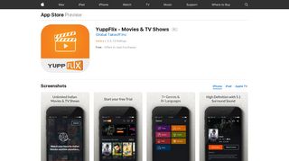 
                            9. YuppFlix - Movies & TV Shows on the App Store - iTunes - Apple