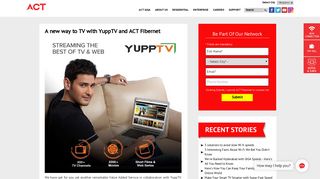 
                            5. YuppTV Subscription Plan from ACT Fibernet | ACT Blog