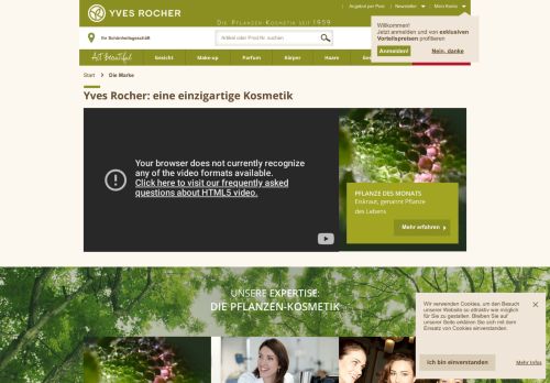 
                            3. YVES ROCHER: Die Nr.1 in Pflanzen-Kosmetik in Deutschland