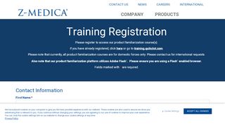 
                            11. Z-Medica: Training Registration