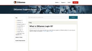 
                            6. Z8Games - Free Gaming. Evolved. What is Z8Games Login ID?