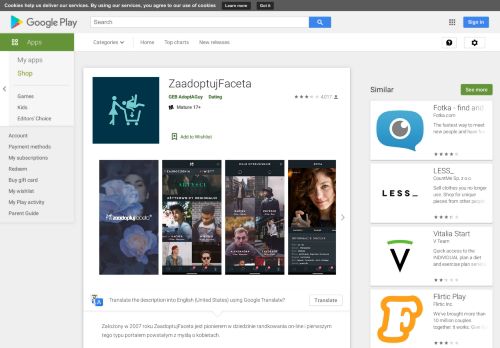 
                            3. ZaadoptujFaceta – Aplikacje w Google Play
