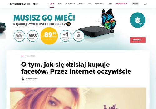 
                            4. ZaadoptujFaceta.pl, czyli jak się dzisiaj kupuje facetów - opinie