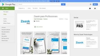 
                            6. Zaask para Profissionais – Aplicações no Google Play