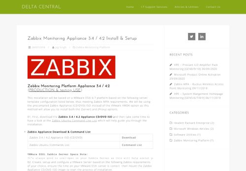 
                            11. Zabbix Monitoring Appliance 3.4 Install & Setup – DELTA CENTRAL