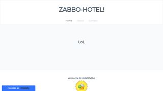 
                            11. Zabbo-Hotel! - Home