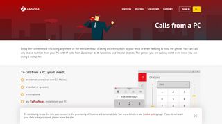
                            7. Zadarma VoIP phone services: IP calls from PC
