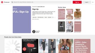 
                            4. ZAFUL: Sign Up | Stuff to buy | Pinterest