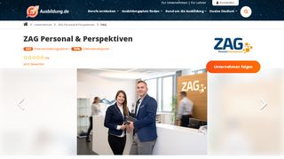
                            12. ZAG Personal & Perspektiven - Ausbildung.de