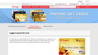 
                            4. Zaggle Prepaid Gift Cards