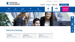 
                            4. Zahlen & e-Banking - Graubündner Kantonalbank