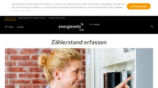 
                            2. Zählerstand erfassen - energis-Netzgesellschaft mbH