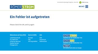 
                            2. Zählerstand - ROEMERSTROM.DE - natürlich günstig