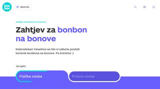 
                            8. Zahtjev za bonbon na bonove — bonbon