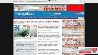 
                            5. Zaisan, Layanan Transaksi Saham Online Berbasis Website | Investor ...