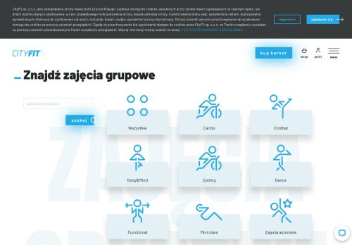 
                            9. Zajęcia grupowe - CityFit