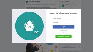 
                            7. Zákaznický portál Moje UPC... - UPC Česká republika | Facebook