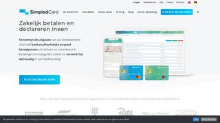 
                            2. Zakelijk betalen en declareren in een totaaloplossing met SimpledCard