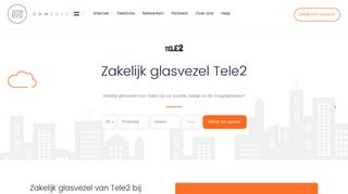 
                            8. Zakelijk glasvezel Tele2 - Comsave