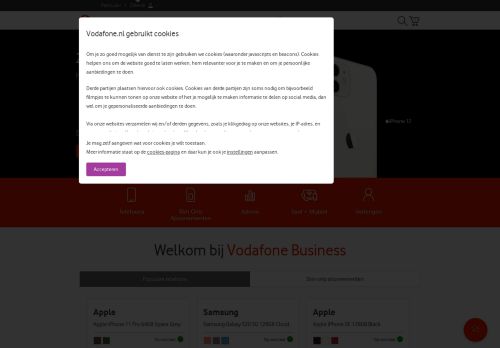 
                            2. Zakelijk - Vodafone