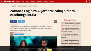 
                            10. Zakonca Login za Al Jazeero: Zakaj nimata zasebnega letala - Finance