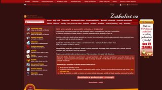 
                            8. Zakulisi.cz - Amatérská videa, fotky, erotická seznamka, amatéři ...