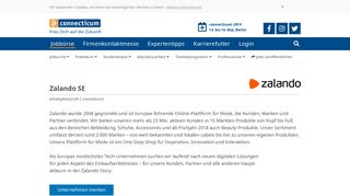 
                            7. Zalando | Arbeitgeber - Karriere - Profil - Connecticum
