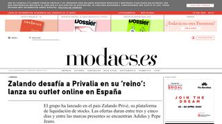 
                            8. Zalando desafía el 'reino' de Privalia: lanza su outlet online en España ...