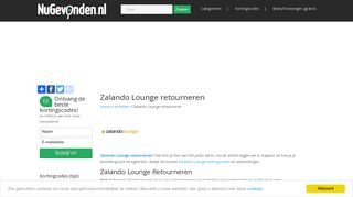 
                            10. Zalando Lounge retourneren, hoe kan ik mijn bestelling terugsturen?