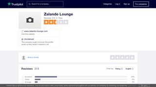 
                            11. Zalando Lounge Reviews | Read Customer Service Reviews of www ...