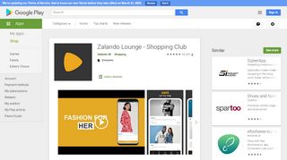 
                            13. Zalando Lounge - Shopping Club - Apps on Google Play