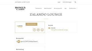 
                            10. Zalando Lounge | Visa Bonus Card