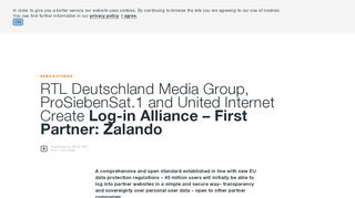 
                            11. Zalando: RTL Deutschland Media Group, ProSiebenSat.1 and United ...