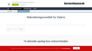 
                            12. Zalaris - aktuelle ledige stillinger - KarriereVejviser.dk
