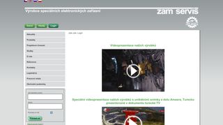 
                            11. ZAM-SERVIS s.r.o. - Login