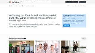
                            9. Zambia National Commercial Bank (ZANACO) | Personal banking ...